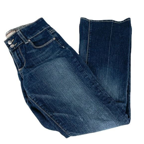 Paige H.H. Boot Cut Jeans Blue Size Petite 26 - Picture 8 of 8